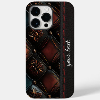 Coque Pour Pour iPhone 14 Pro Max Embossé Vintage sans couture
