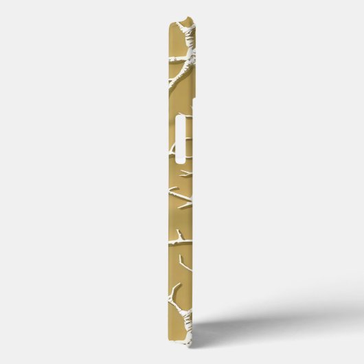 Coques Case-Mate iPhone Embossed Khaki Branch iPhone Case Design (Verso / Droite)