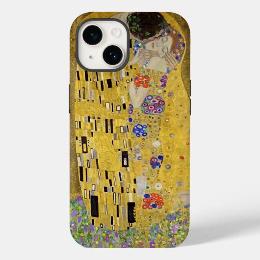 Coques Case-Mate iPhone Embrasse éternelle : Le baiser de Gustav Klimt (Verso)