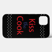 Coques Case-Mate iPhone Embrasse Le Cuisinier (Verso (horizontal))
