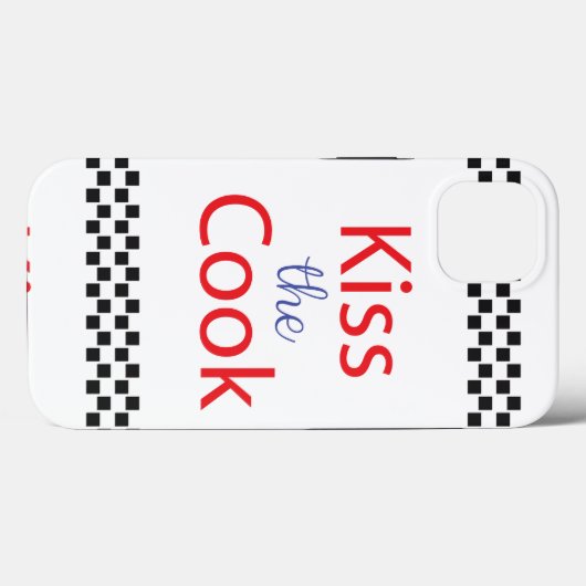 Coques Case-Mate iPhone Embrasse Le Cuisinier (Verso (horizontal))