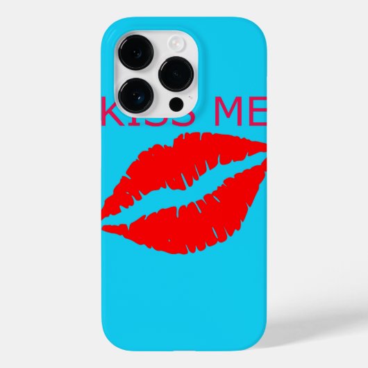 Coques Case-Mate iPhone Embrasse-moi (Verso)