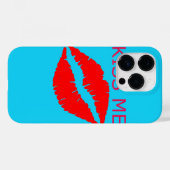 Coques Case-Mate iPhone Embrasse-moi (Verso (horizontal))