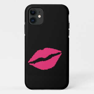 Coque iPhone 11 Embrasse-moi ! iPhone 5 Coque-Mate à peine là