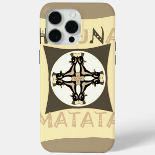 Coque iPhone 15 Pro Max Embrasser Joyful Style : Fun Girly Hakuna Matata