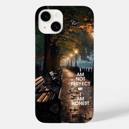 Coques Case-Mate iPhone Embrasser l'imperfection avec honnêteté (Verso)