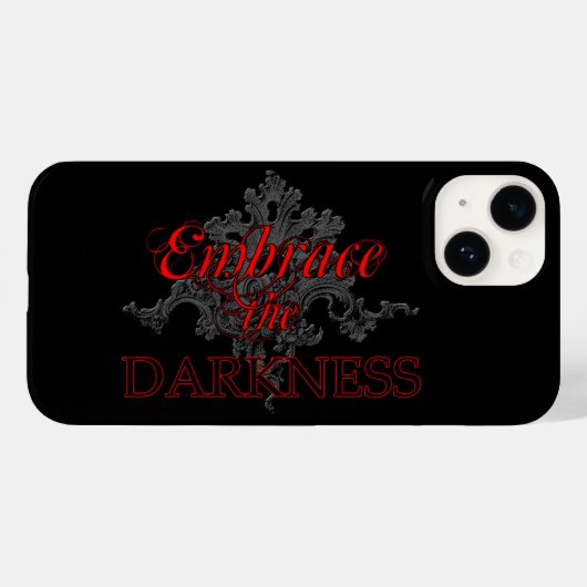 Coques Case-Mate iPhone Embrassez le Coque-coque iphone Darkness (Verso (horizontal))