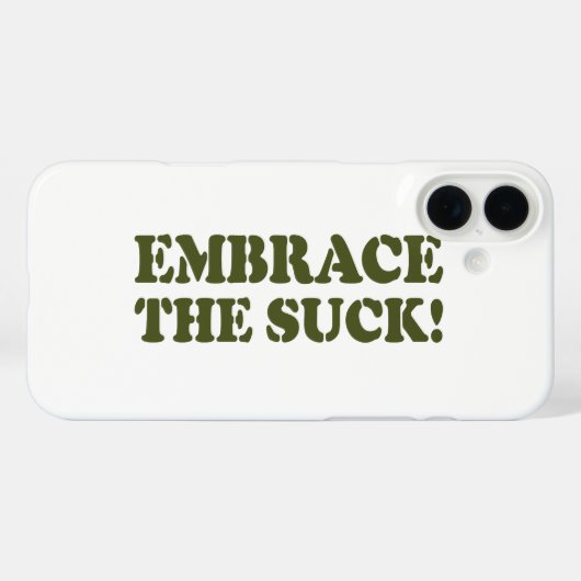 COQUES Case-Mate iPhone EMBRASSEZ LE SUCK ! (Verso (horizontal))