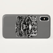 Coques Case-Mate iPhone Embrassez l'obscurité, lâchez le métal (Dos (Horizontal))