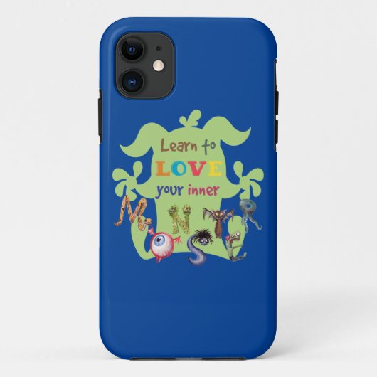 Coques Case-Mate iPhone Embrassez votre monstre intérieur (Dos)
