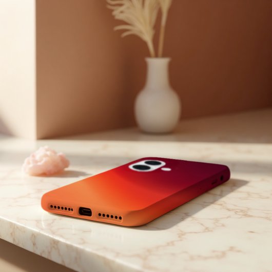 Coques Case-Mate iPhone Embres de fond - Arbre Abstraite chaude