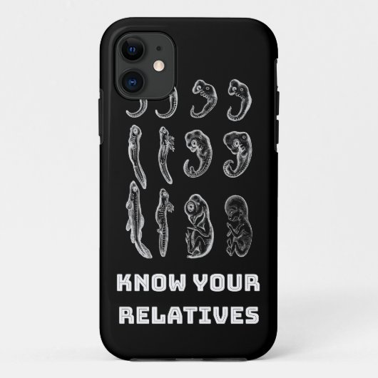 Coques Case-Mate iPhone Embryogenèse de l'évolution (Dos)