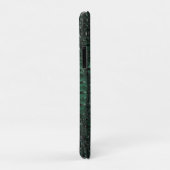 Coques Case-Mate iPhone Emerald Crocodile Leather Luxury Exotic Skin (Dos/Droite)