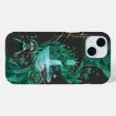 Coques Case-Mate iPhone “Emerald Island Beetle – Nature Art  (Verso (horizontal))