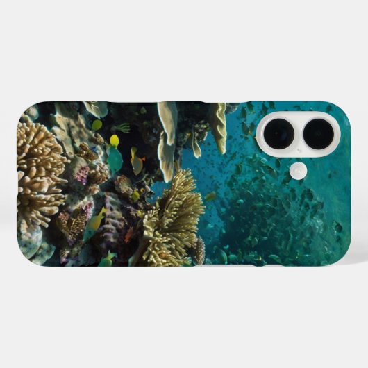 Coques Case-Mate iPhone Emerald Reef Garden (Verso (horizontal))