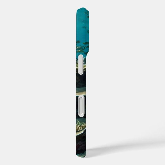 Coques Case-Mate iPhone Emerald Reef Garden (Verso / Droite)
