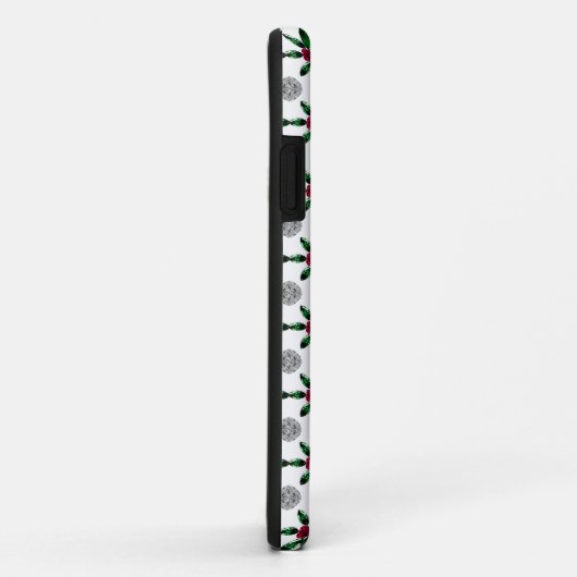 Coques Case-Mate iPhone Emerald Ruby Diamond Gemstone Art Rouge Vert (Dos/Droite)