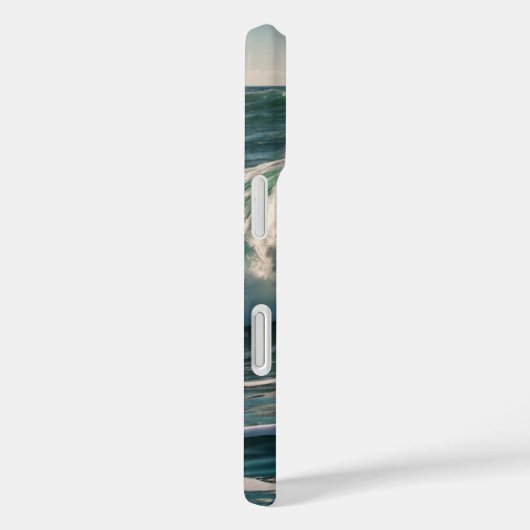 Coques Case-Mate iPhone Emerald Swell (Verso / Droite)