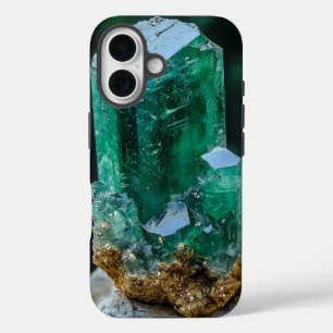 Coques iPhone 16 Émeraude Essence Téléphone Case
