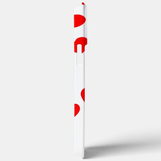 Coques Case-Mate iPhone Emily - Coeurs mignons - belle couverture iPhone m (Verso / Droite)