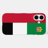 Coques Case-Mate iPhone Émirats arabes unis (Verso (horizontal))