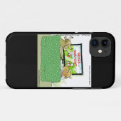 Coques Case-Mate iPhone Émissions de télévision drôles de vache dessin ani (Dos (Horizontal))