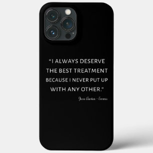 Case-Mate iPhone Case Emma Par Jane Austen Citation II
