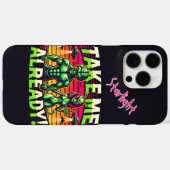 Coques Case-Mate iPhone Emmenez-moi au-delà des étoiles ! (Verso (horizontal))