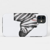 Coques Case-Mate iPhone emoji zebra (Dos (Horizontal))