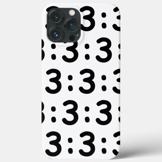 Coques Case-Mate iPhone Émoticône face chat : 3 (Verso)