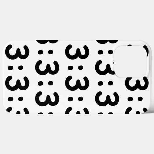 Coques Case-Mate iPhone Émoticône face chat : 3 (Verso (horizontal))