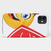 Coques Case-Mate iPhone émoticône sportif (Dos (Horizontal))