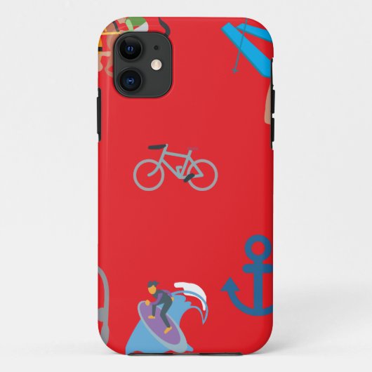 Coques Case-Mate iPhone émoticône sportive (Dos)