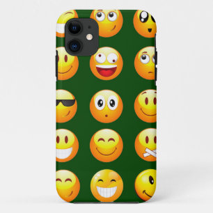 Case-Mate iPhone Case émoticône vert foncé