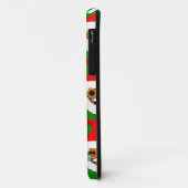 Coques Case-Mate iPhone émoticônes de père Noël (Dos/Gauche)