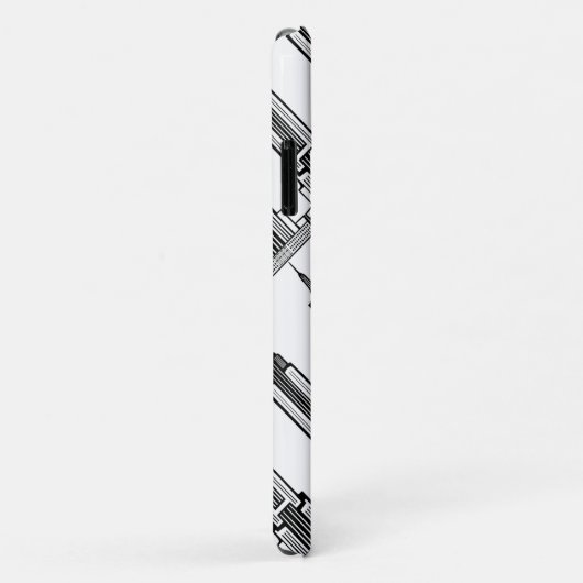 Coques Case-Mate iPhone Empire State Building (Dos/Droite)