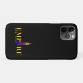 Coques Case-Mate iPhone Empire State Building-New York-Or vibrant (Dos (Horizontal))