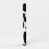 Coques Case-Mate iPhone Empreinte Abstraite de chien (Dos/Droite)