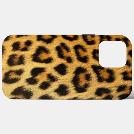 Coques Case-Mate iPhone Empreinte de léopard (Verso (horizontal))