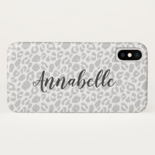 Case-Mate iPhone Case Empreinte de léopard animal moderne personnalisé