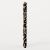 Coques Case-Mate iPhone Empreinte de léopard Arrière - plan (Dos/Droite)