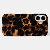 Coques Case-Mate iPhone Empreinte de léopard Brown Tortoiseshell Tortoise  (Verso (horizontal))