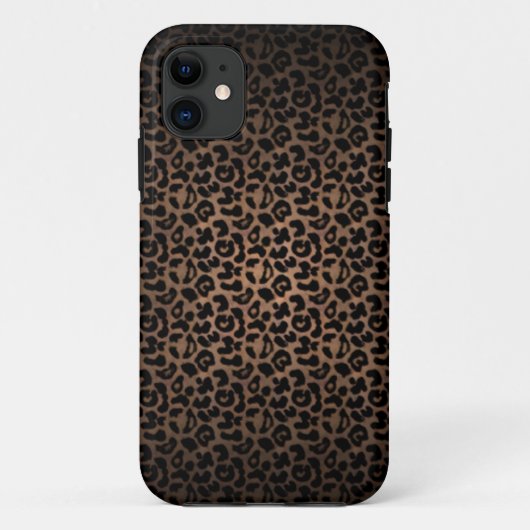 Coques Case-Mate iPhone Empreinte de léopard Camo (Dos)