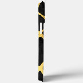 Coques Case-Mate iPhone Empreinte de léopard d'or (Verso / Droite)