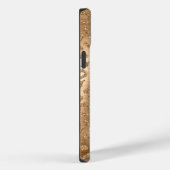 Coques Case-Mate iPhone Empreinte de léopard Gold Glam Parties scintillant (Verso / Droite)