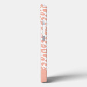 Coques Case-Mate iPhone Empreinte de léopard moderne photo vintage (Verso / Gauche)