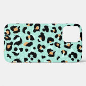 Coques Case-Mate iPhone Empreinte de léopard, motif animal (Verso (horizontal))