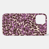 Coques Case-Mate iPhone Empreinte de léopard, Motif animal classique. (Verso (horizontal))