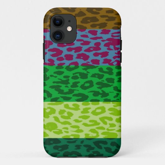 Coques Case-Mate iPhone Empreinte de léopard Motif de bande de peau 4 (Dos)