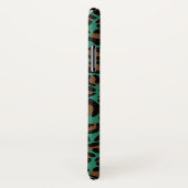 Coques Case-Mate iPhone Empreinte de léopard Motif Jungle vert brun (Dos/Droite)